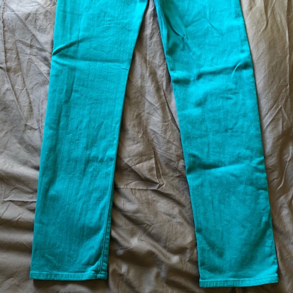 Turquoise Quiksilver Jean Pants - Picture 7 of 8
